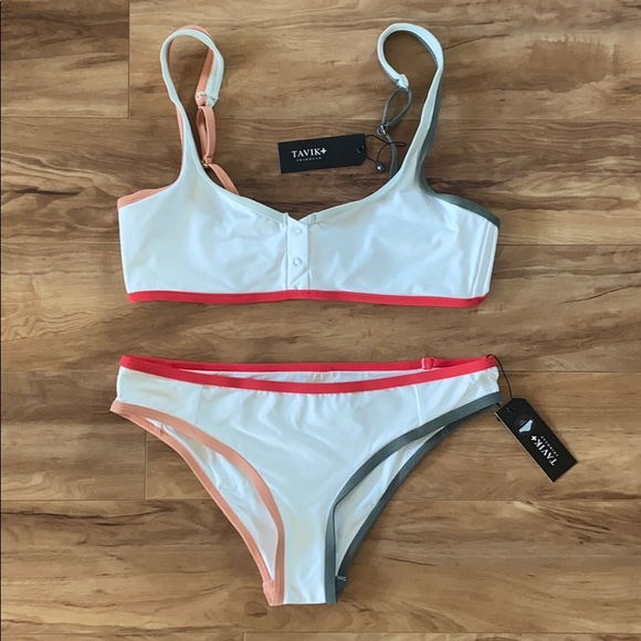 Tavik Other - Tavik Colorblock Marlowe Henley Bikini Set